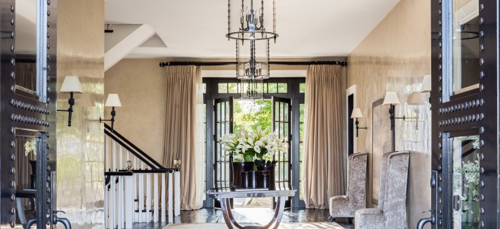 La casa ha una superficie di 2.200 m2
