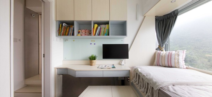 Un miniappartamento intelligente ad Hong Kong che unisce la tradizione del Feng Shui con il futuro