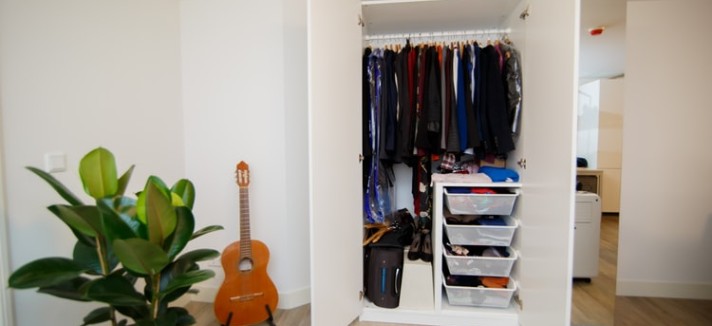 Un armadio ben organizzato