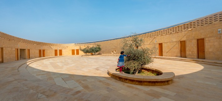 Ha una superficie di più di 800 m2