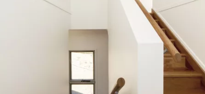 La casa è su due piani