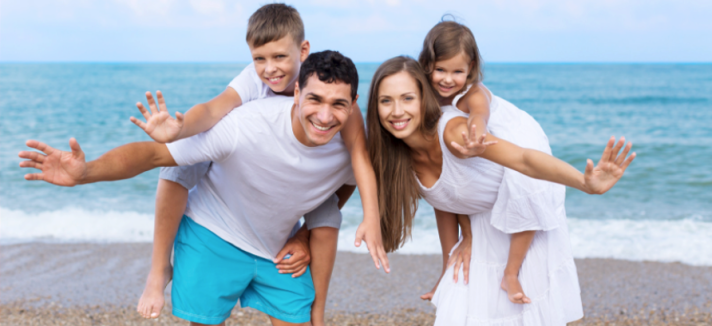 In vacanza con la propria famiglia grazie al bonus vacanze
