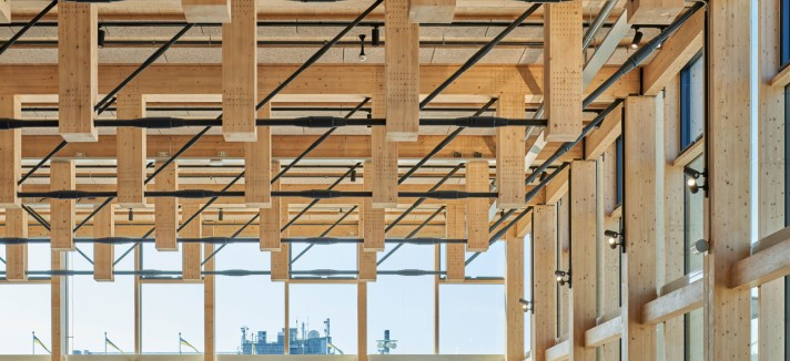 E' il secondo grattacielo di legno più alto del mondo