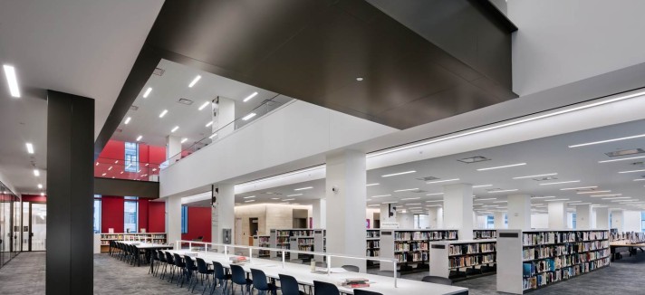 La biblioteca è stata rinnovata