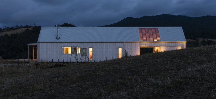 La casa ha una superficie di 100 m2