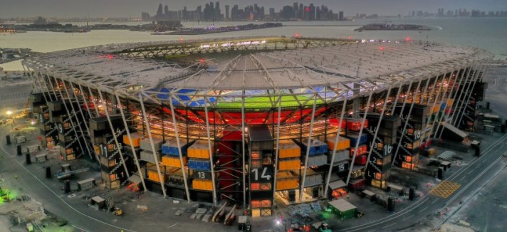 Lo stadio può ospitare 40.000 persone