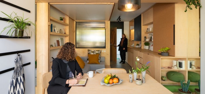 Legno e piante per l'arredamento