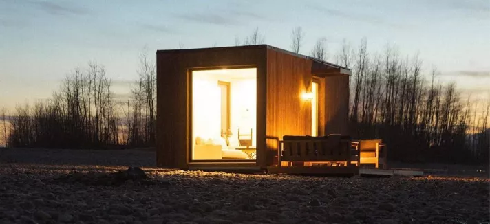 Mini casa prefabbricata