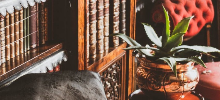 Libri in balcone