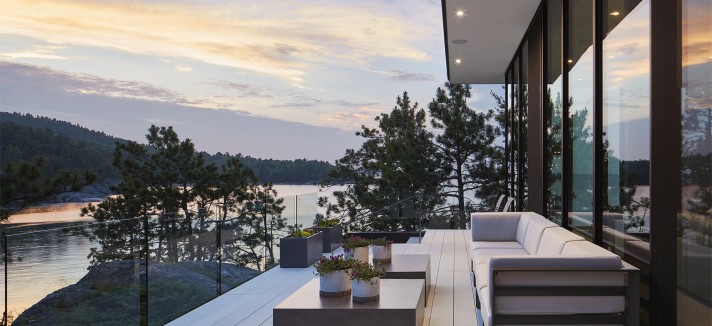 La terrazza di X House