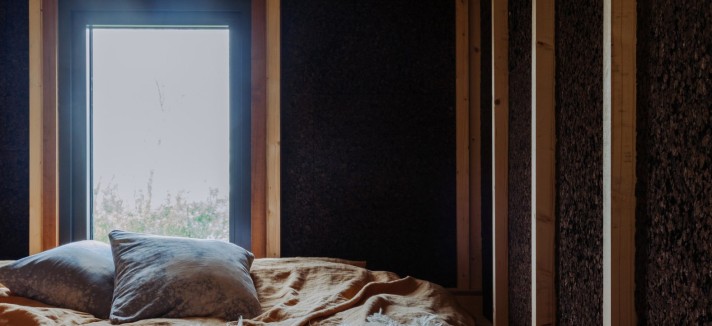 Camera da letto con finestra