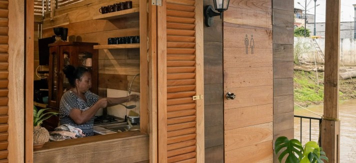 Casa in legno Ecuador