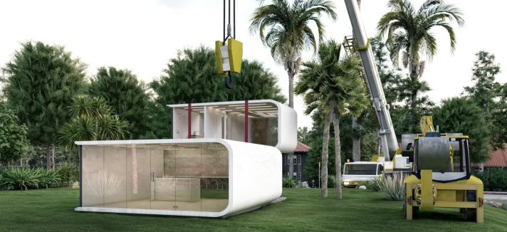Le case stampate in 3D create da Azure Print Homes