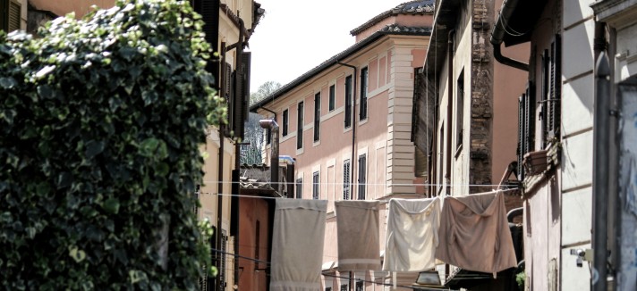 Locuind în Roma