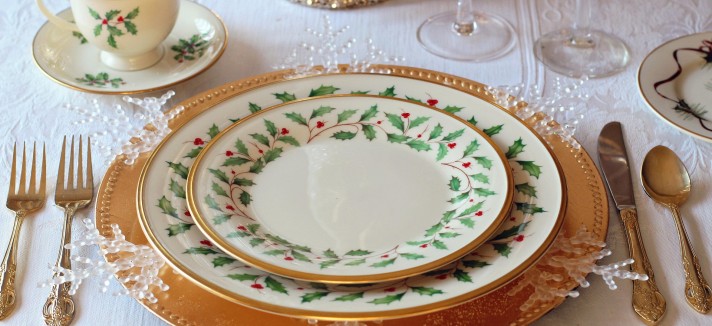 come addobbare la tavola per Capodanno