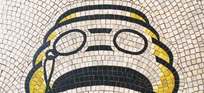 Il mosaico della Michelin House