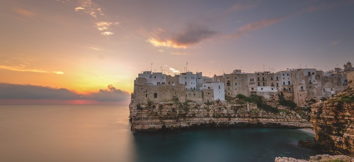 most beautiful sunsets in Italy