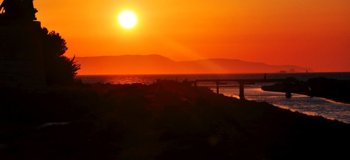 most beautiful sunsets in Italy