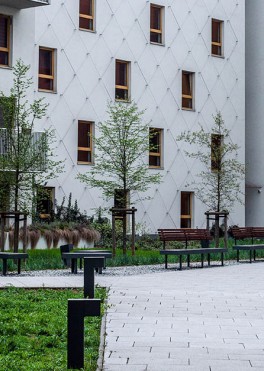 Cortile condominiale