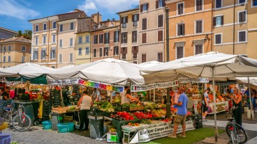 Les marchés locaux de Rome