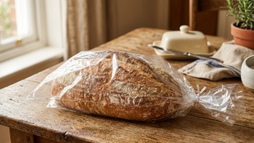 pane nel sacchetto di plastica