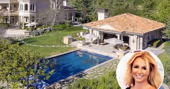 Britney Spears svende la villa di Los Angeles (foto)