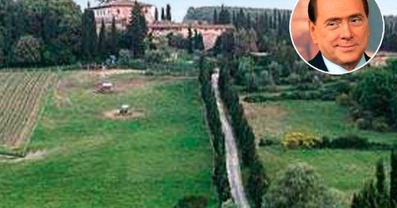 Toscana, per 20 milioni Berlusconi si compra Villa Masi