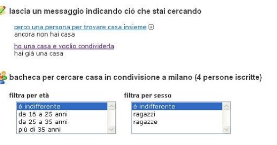Contro il caro affitti esplode il fenomeno "friends" - riassunto 2010 - 