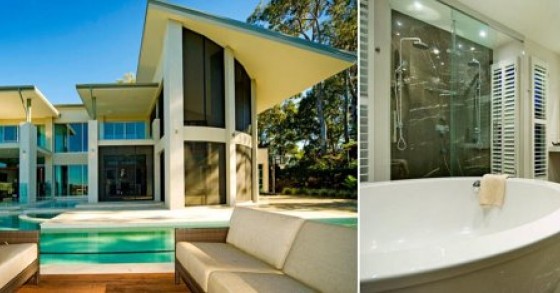 Case da sogno: dalla collina direttamente in barca sulla costa d'oro (australia)