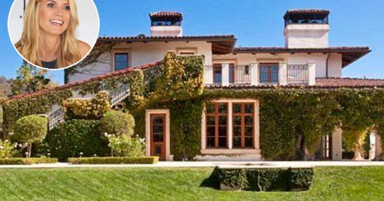 Case dei vip: la modella Heidi Klum compra una tenuta pignorata a Los Angeles (galleria)