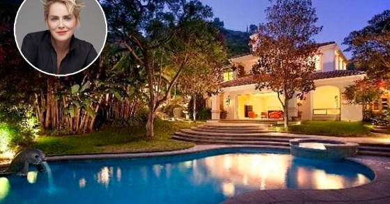 Case di vip: sharon stone non ha istinto immobiliare. Vende allo stesso prezzo del 2008 (galleria)