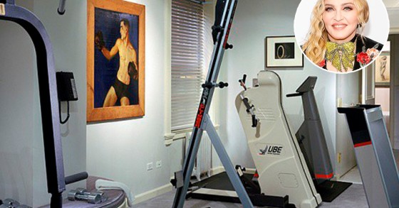 Madonna ristruttura casa. Mancava la palestra (galleria)