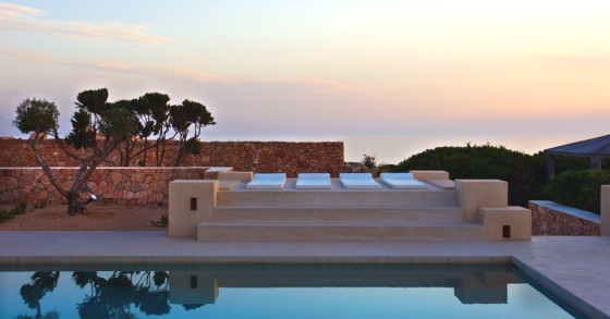 Casa da sogno: tramonti mozzafiato con vista sul mare di ibiza