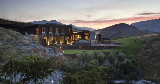 Casa da sogno: architettura contemporanea tra i paesaggi incontaminati della nuova zelanda