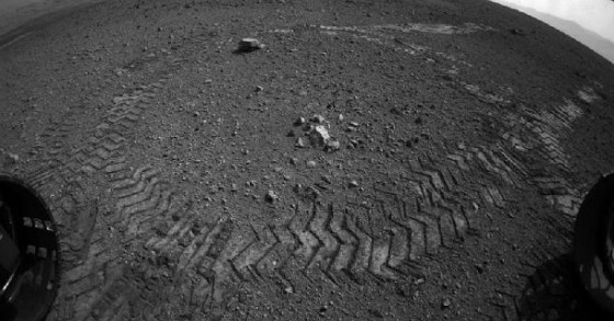 Immagine del giorno: prime impronte su marte