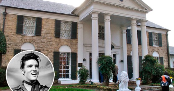 In vendita Graceland la casa del re del rock Elvis Presley (fotogallery e video)