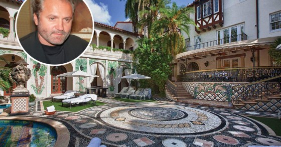 Venduta all'asta per 41,5 milioni di dollari la villa di Versace a Miami (fotogallery)