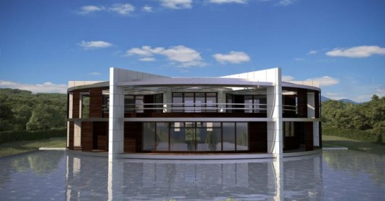 Una casa a forma di stadio per leo messi (fotogallery)