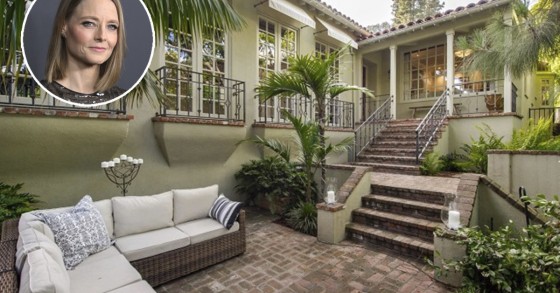 La villa hollywoodiana di Jodie Foster messa in vendita per 6,39 milioni di dollari (fotogallery)
