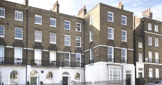 Il nuovo lussuoso volto di una vecchia casa in stile georgiano della londra più esclusiva (fotogallery)