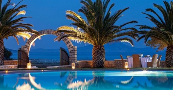 Un piccolo paradiso con vista sul mar egeo in un angolo dell'isola greca di naxos (fotogallery)