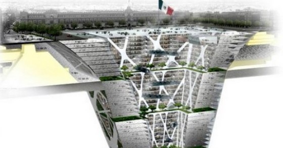 Il futuro degli edifici passa attraverso l'architettura sotterranea, l'esempio di città del messico (foto)