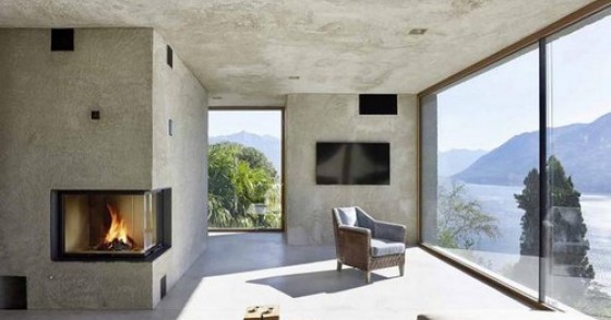 Un inno alla natura e all'architettura di fronte a un lago della svizzera (fotogallery)