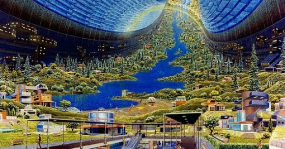 Così saranno le città spaziali secondo la nasa (fotogallery)