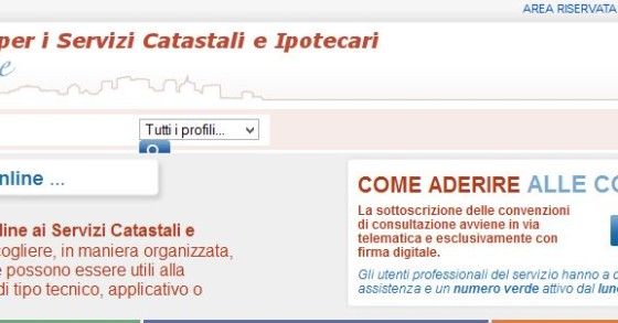 Catasto gratuito online, l'agenzia delle entrate aggiorna il sito dedicato alle pratiche catastali