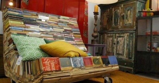 Nuovi preziosi mobili realizzati con ciò che sta per finire nella spazzatura (fotogallery)