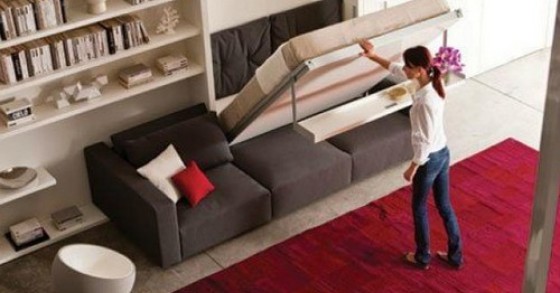 Camere nascoste, la soluzione migliore per guadagnare spazio nei piccoli appartamenti (fotogallery)