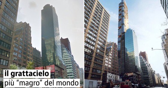 Il grattacielo più stretto del mondo avrà una larghezza di 14,3 metri (fotogallery)