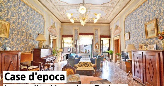 Le più belle case d'epoca in vendita a Venezia e Padova