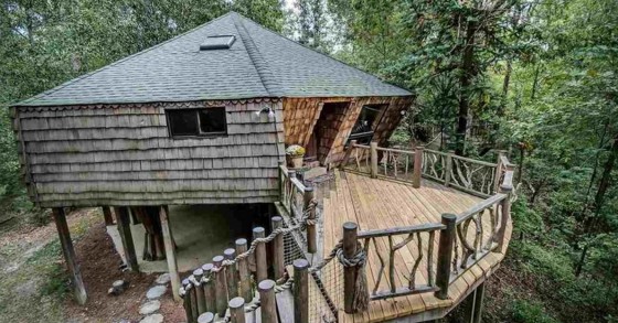 La spettacolare casa sull'albero nel Mississipi